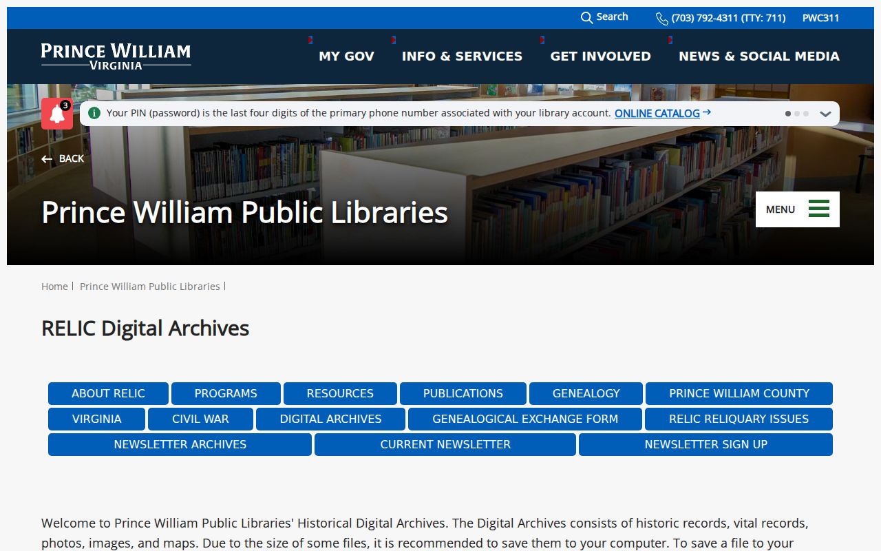 Linton Hall city directory companion records in RELIC Digital Archives
