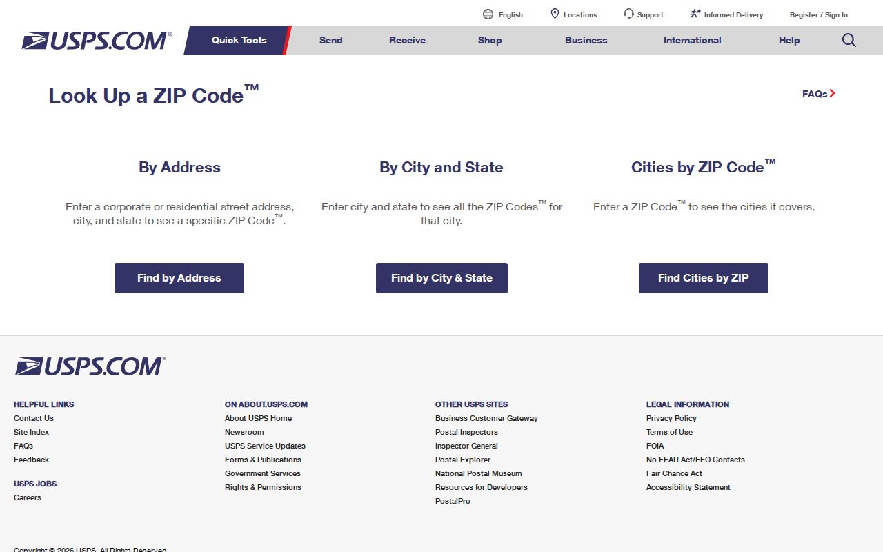 Linton Hall ZIP code directory USPS delivery ZIP lookup